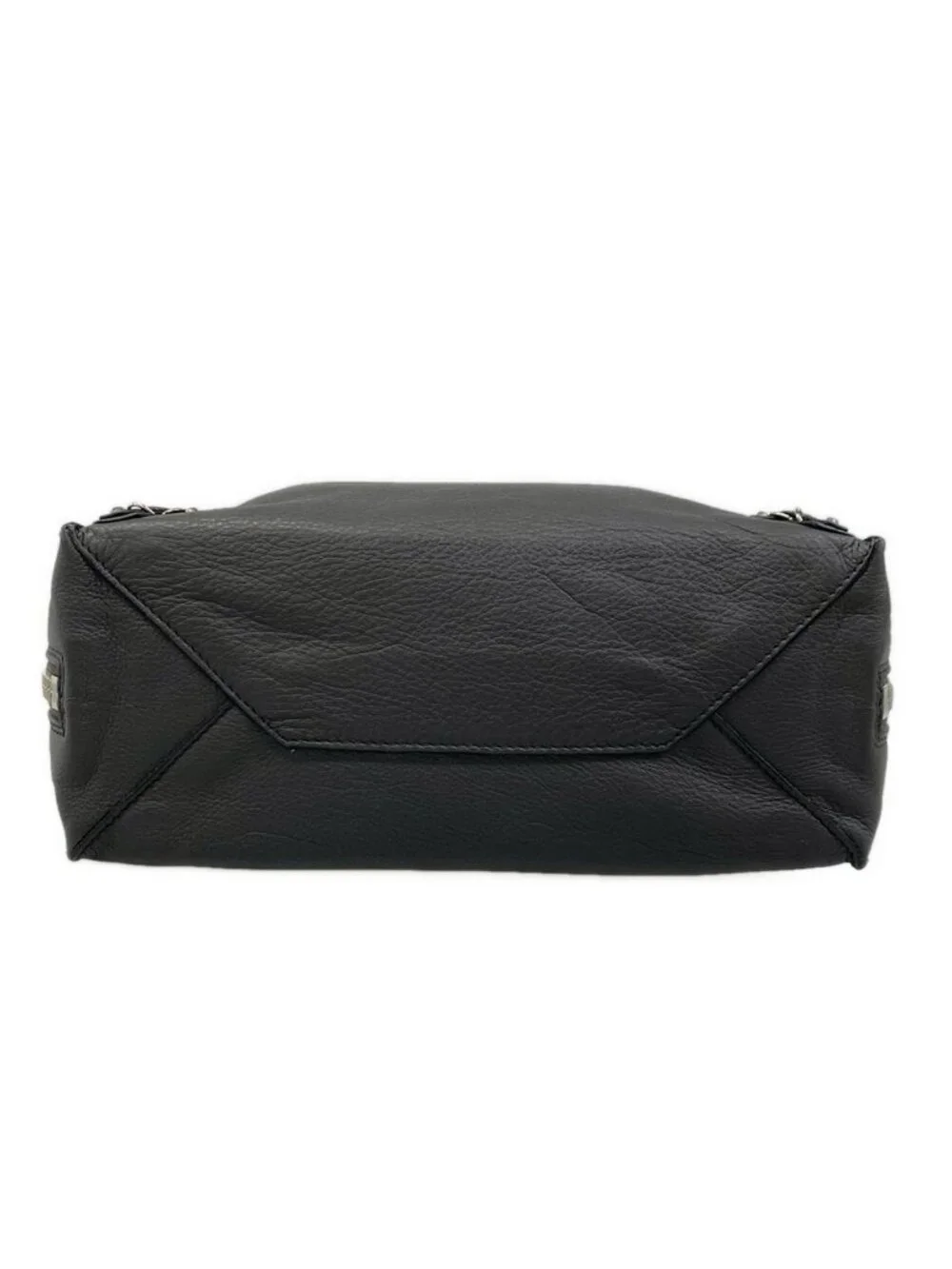 Balenciaga Tote Paper A6 Dark Gray Leather